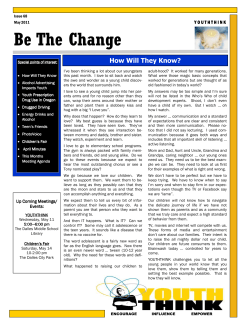 Be The Change