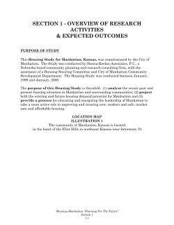 SECTION 1 - OVERVIEW OF RESEARCH