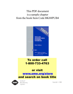 Chapter 1: Computer-Integrated Manufacturing