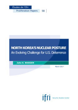 North Korea`s Nuclear Posture