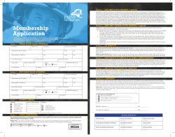 Membership Application - FASNY Federal Credit Union