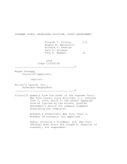 Appeals - New York State Unified Court System