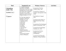 8th grade Social Studies