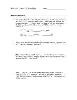 Qualitative)Analysis)Lab)Chemistry)101