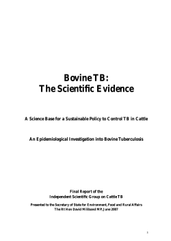 Randomised Badger Culling Trial