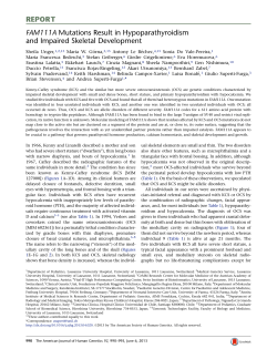 FAM111A Mutations Result in Hypoparathyroidism and