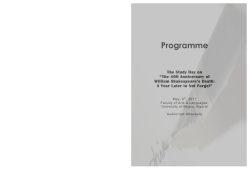 Programme