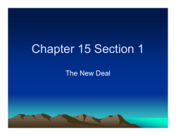 Chapter 15 Section 1