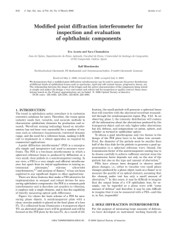 Modified point diffraction interferometer for inspection and