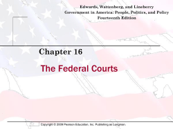 The Federal Courts
