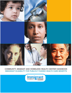 community, migrant and homeless health center handbook