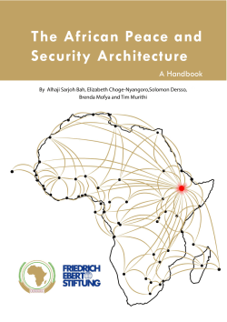 The African peace and security architecture : a handbook