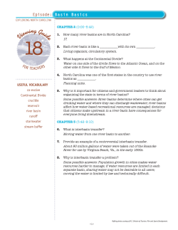Teacher Guide - North Carolina Museum of Natural Sciences