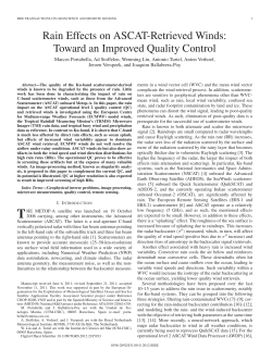 Rain Effects on ASCAT-Retrieved Winds: Toward an Improved