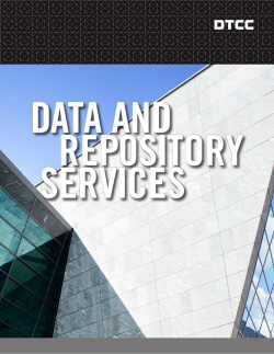 Data anD RepositoRy seRvices