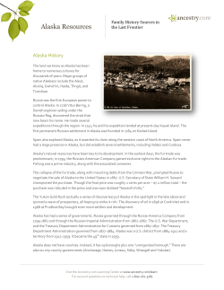 Alaska Resources