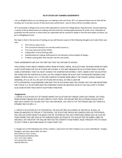 3D summer assignment - Lake County Schools
