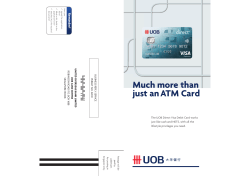 Much more than just an ATM Card