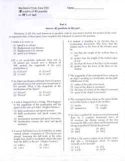 3t redits of 85 possible or 4( % of tesr (3) 4e J (4) 4e w