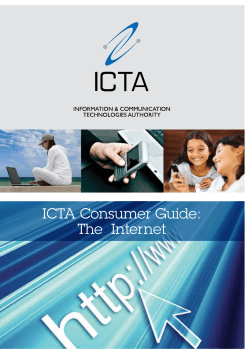 ICTA Consumer Guide: The Internet