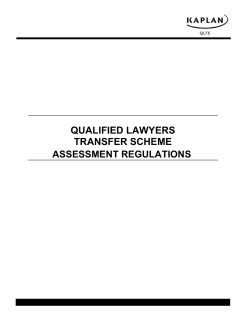 QUALIFIED LAWYERS TRANSFER SCHEME