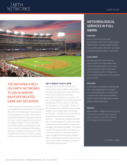 Case Study - Earth Networks