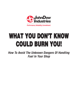 to the Safe Fuel Handling Guide PDF