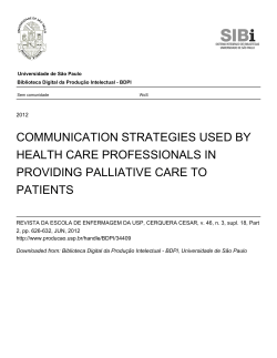 communication strategies used by health care