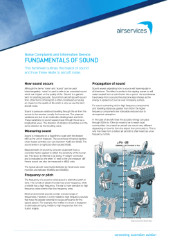 Fundamentals of sound - Airservices Australia