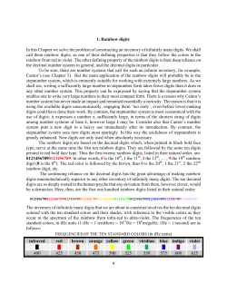 Rainbow digits - Professor Fekete