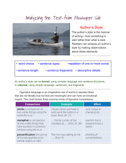 Analyzing the Text-​from Mississippi Solo