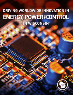 ENERGY,POWER CONTROL - Wisconsin Economic Development