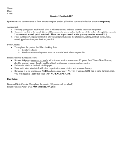 pages (no more, no less!), MLA format (which also means 12 point