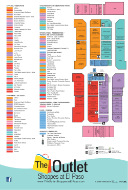 Mall Map - Horizon Group Properties