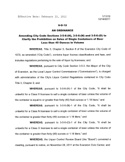 Effective Date: February 25, 2012