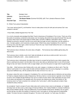 mhtml:file://S:\Shared\Miller Hosey\Huck Finn MH\Deadpan.mht