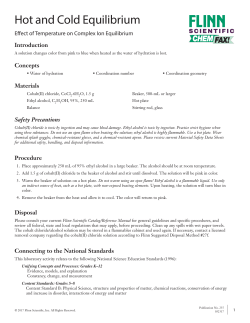 Hot and Cold Equilibrium