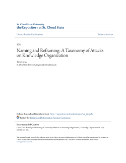 Naming and Reframing: A Taxonomy of Attacks on Knowledge
