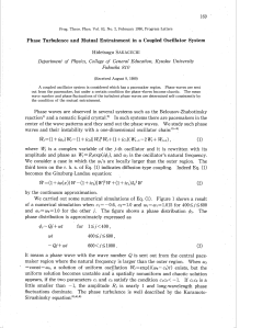 Phase Turbulence and Mutual Entrainment in a Coupled Oscillator