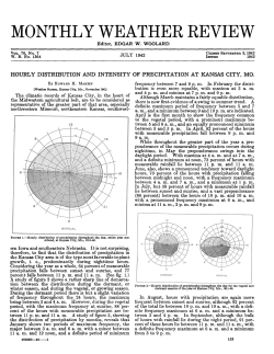 HOURLY DISTRIBUTION AND INTENSITY