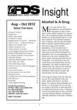 Insight - Family Drug Support Australia