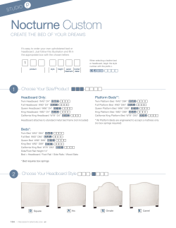 Nocturne Custom - Precedent Furniture