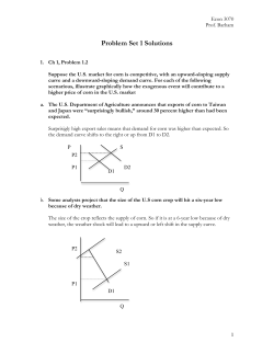 Problem Set 1 Solutions
