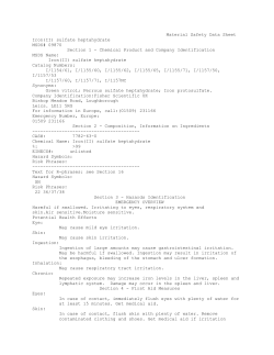 develops and persists. Wash clothing before reuse.