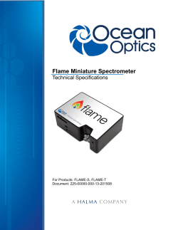 Flame Technical Specifications