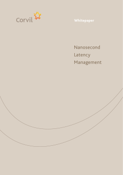 Nanosecond Latency Management