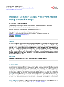 Design of Compact Baugh-Wooley Multiplier Using Reversible Logic