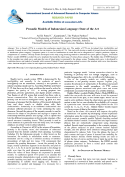 Paper Title (use style: paper title)