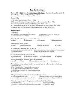 Test I-A