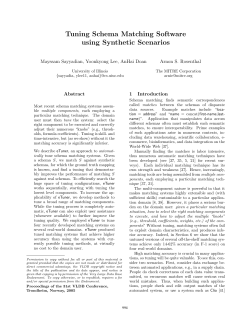 paper - DB group, Unimore